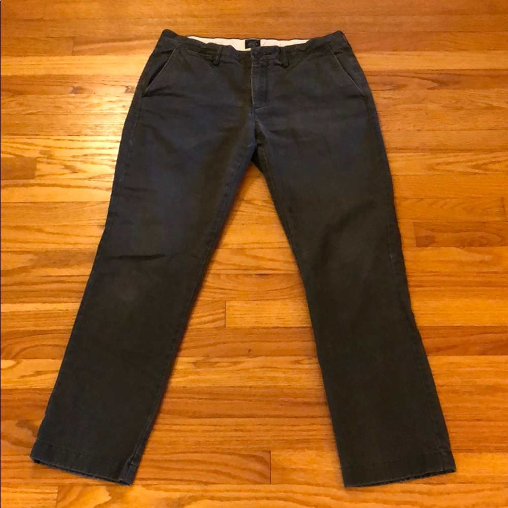 J Crew Men’s Urban Slim Flit Chinos 33 W 32 L